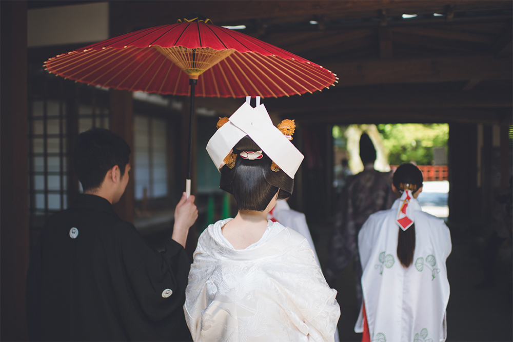 神社婚準備